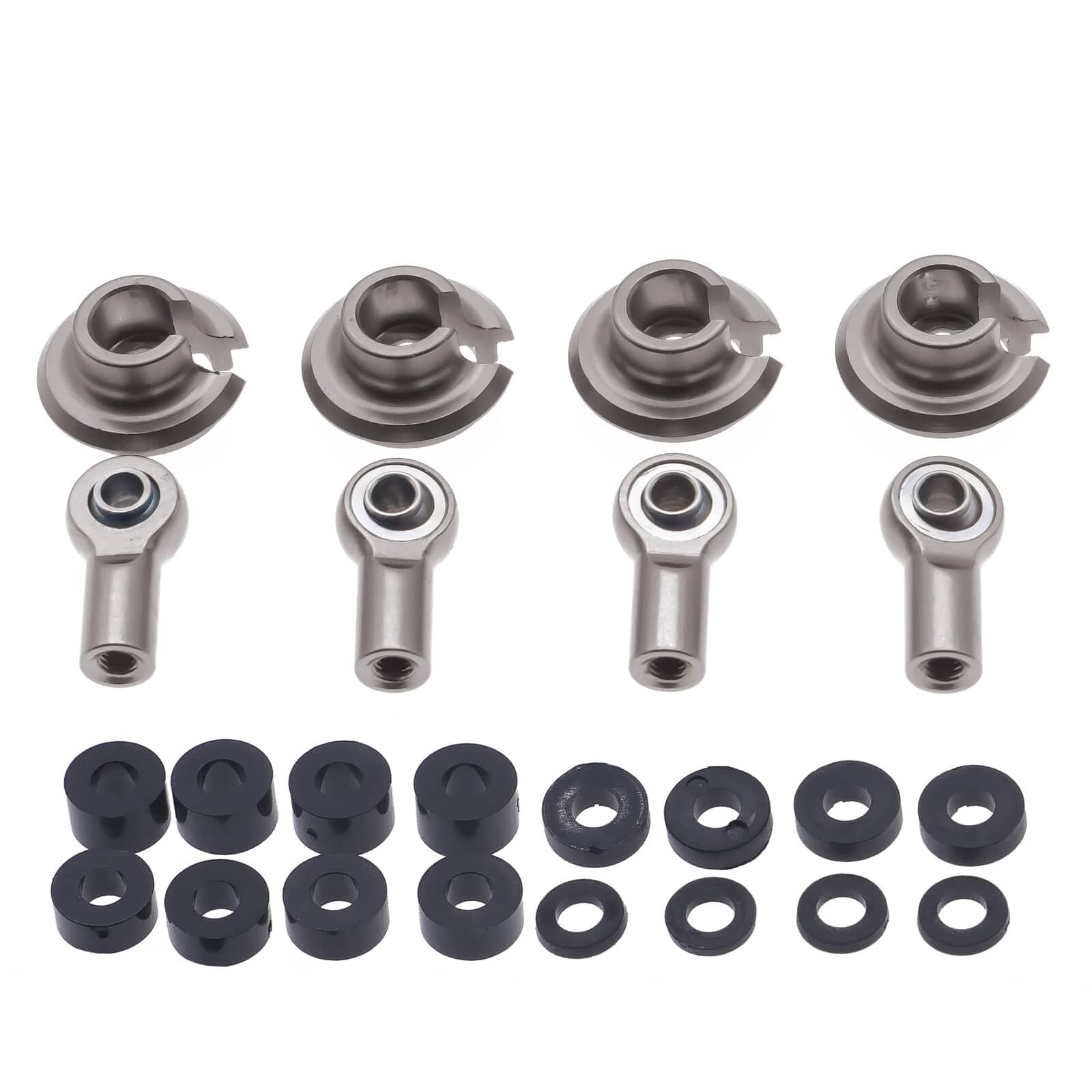 RCAWD 1/10 ECX 2WD Shock Ends Spring Cups Spring Clips - RCAWD