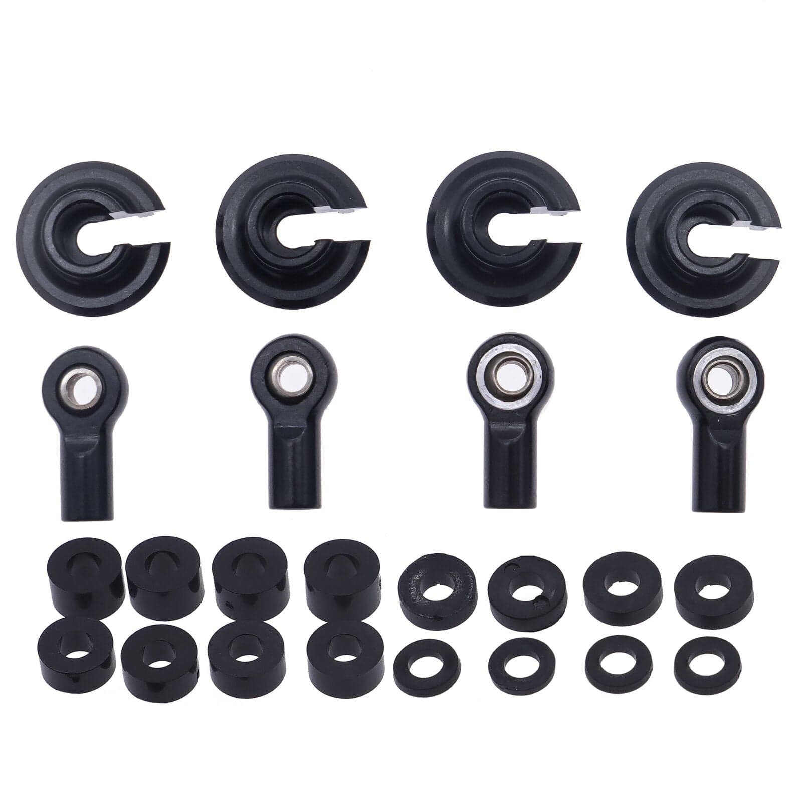 RCAWD 1/10 ECX 2WD Shock Ends Spring Cups Spring Clips - RCAWD