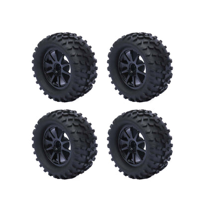 RCAWD 1/16 RC Tires Pre - glued for MJX Hyper go RC truck LG - 007BL LG - 008BL - RCAWD