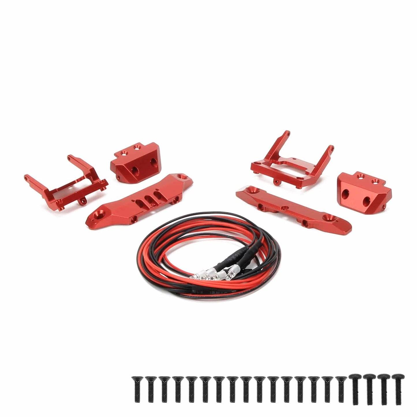 RCAWD 1/18 Traxxas Latrax Aluminium Bumper Set - RCAWD