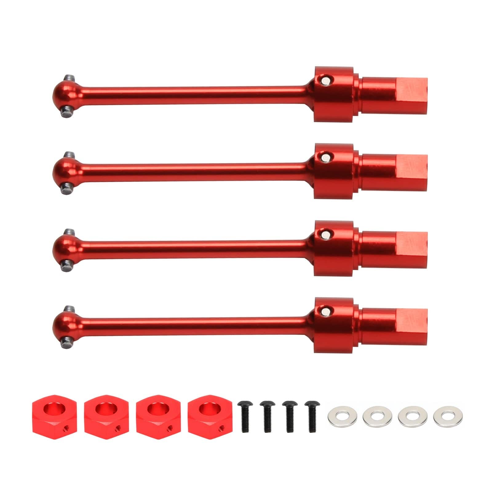 RCAWD 1/18 Traxxas Latrax Aluminium Driveshaft Assembly Set - RCAWD