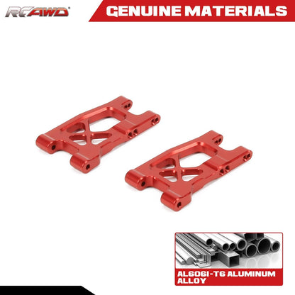 RCAWD 1/18 Traxxas Latrax Aluminium Suspension Arms - RCAWD