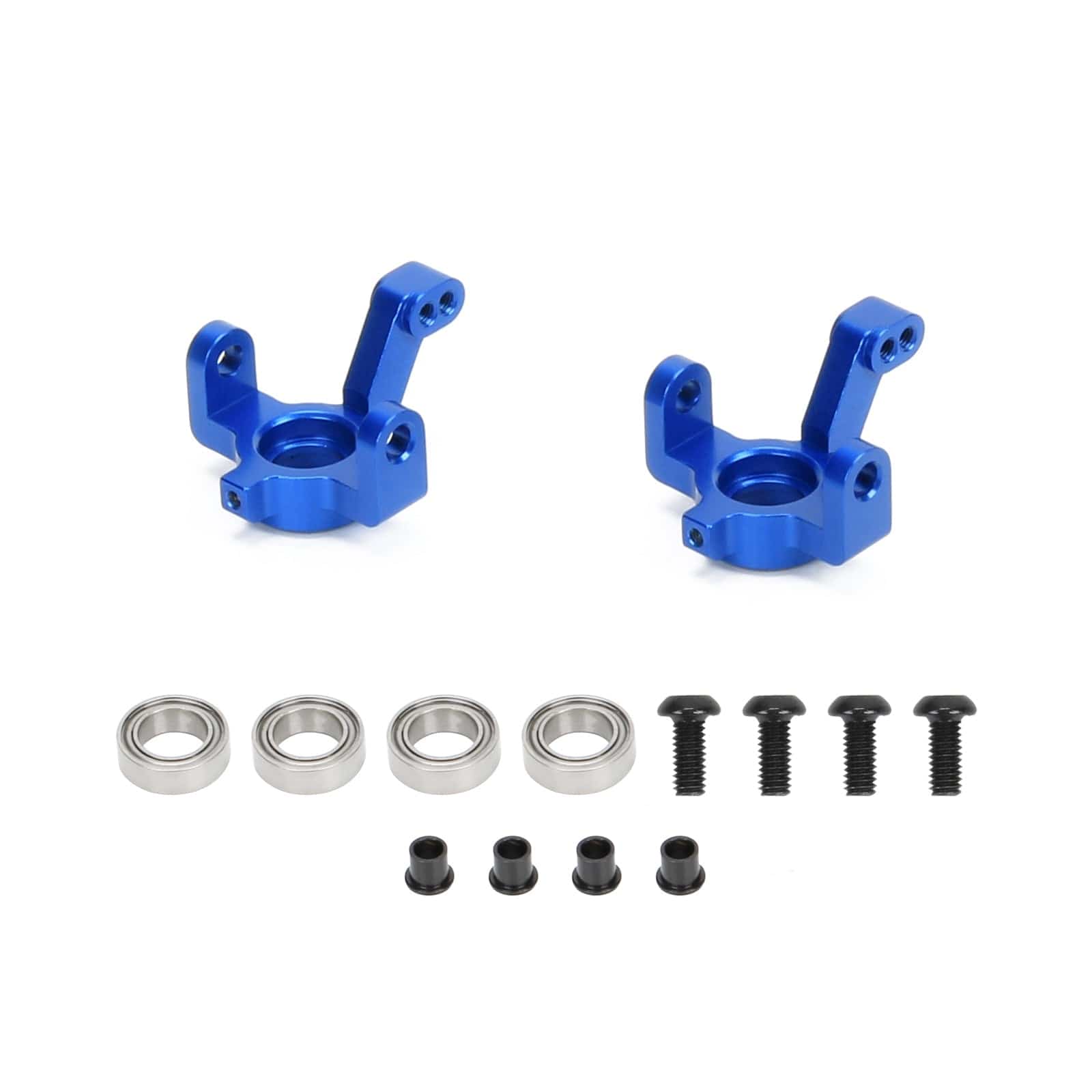 RCAWD 1/18 Traxxas Latrax Aluminum Steering Blocks & Carriers Stub Axle & Caster blocks (c - hubs) Set - RCAWD