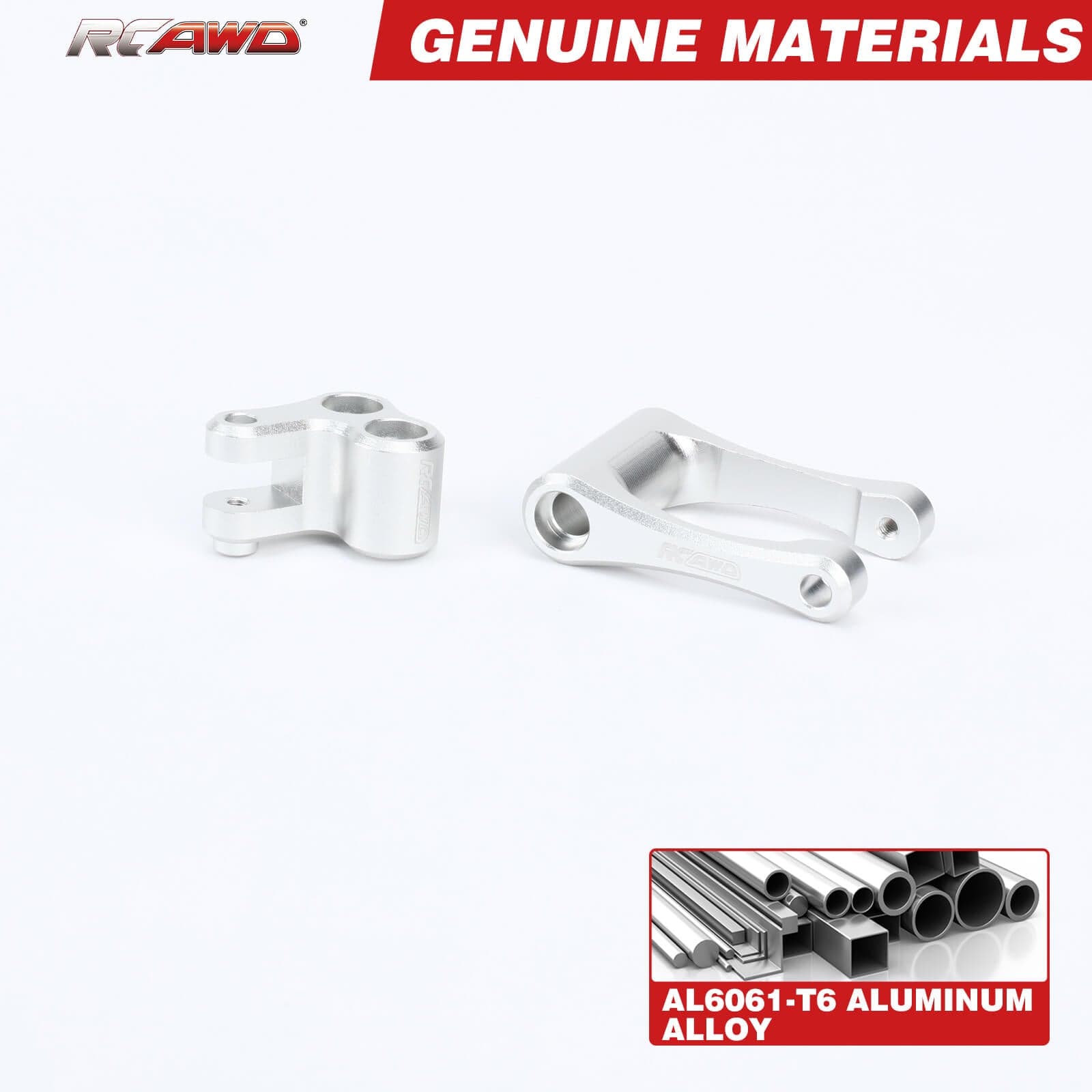 RCAWD 1/4 Losi Promoto - MX Upgrades Aluminum Knuckle & Pull Rod for losi Motorcycle LOS364001S - RCAWD