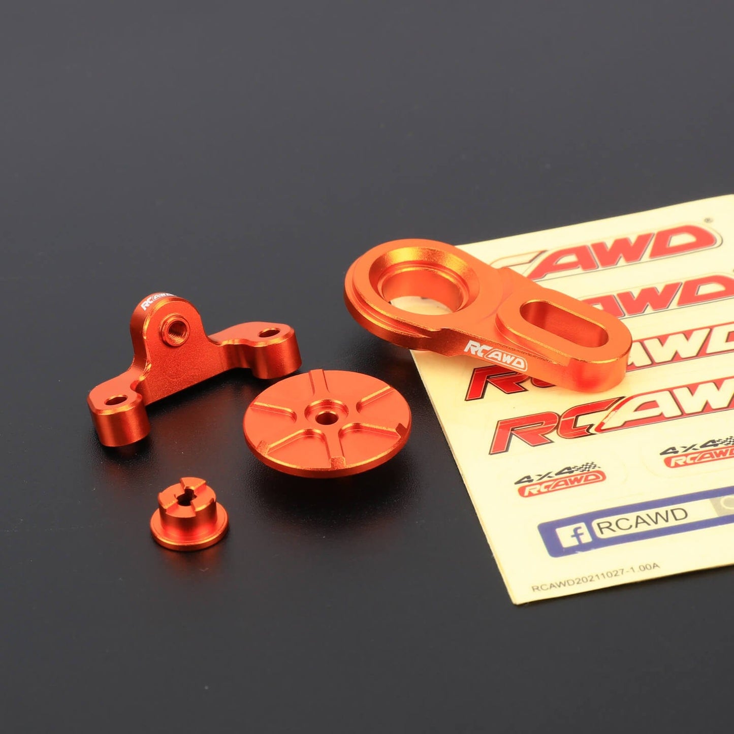 RCAWD 1/4 Losi Promoto - MX Upgrades Servo Saver Assembly for losi Motorcycle LOS261011S - RCAWD