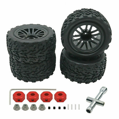 RCAWD 3.07" 1/10 RC Wheel tires for Arrma 3S 4S Granite Vorteks Senton Big Rock - RCAWD