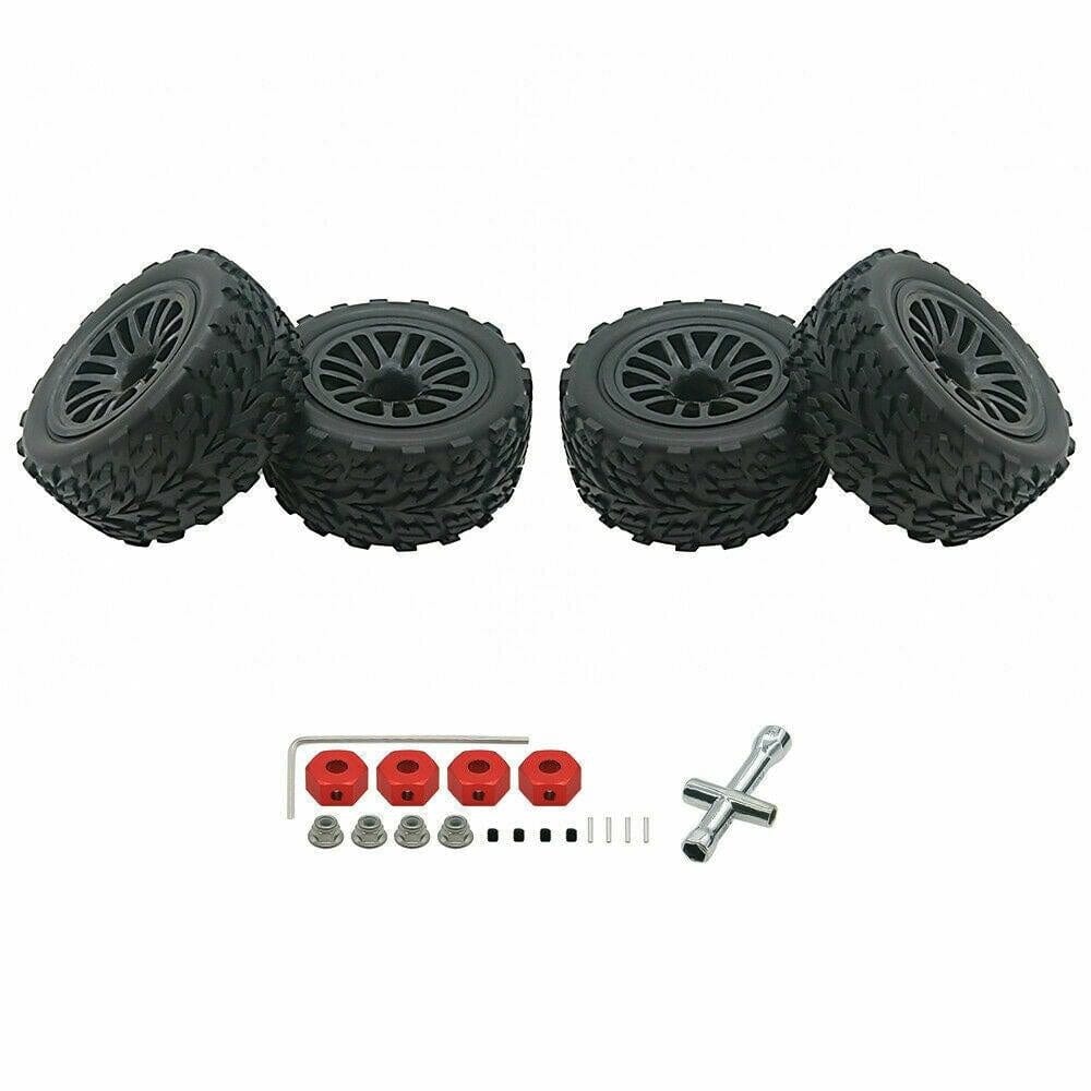 RCAWD 3.07" 1/10 RC Wheel tires for Arrma 3S 4S Granite Vorteks Senton Big Rock - RCAWD