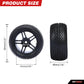 RCAWD Amazon RC Wheel & Tires 1/16 Pre-glued RC Monster Truck wheel Tires LG-009BL LG-010BL