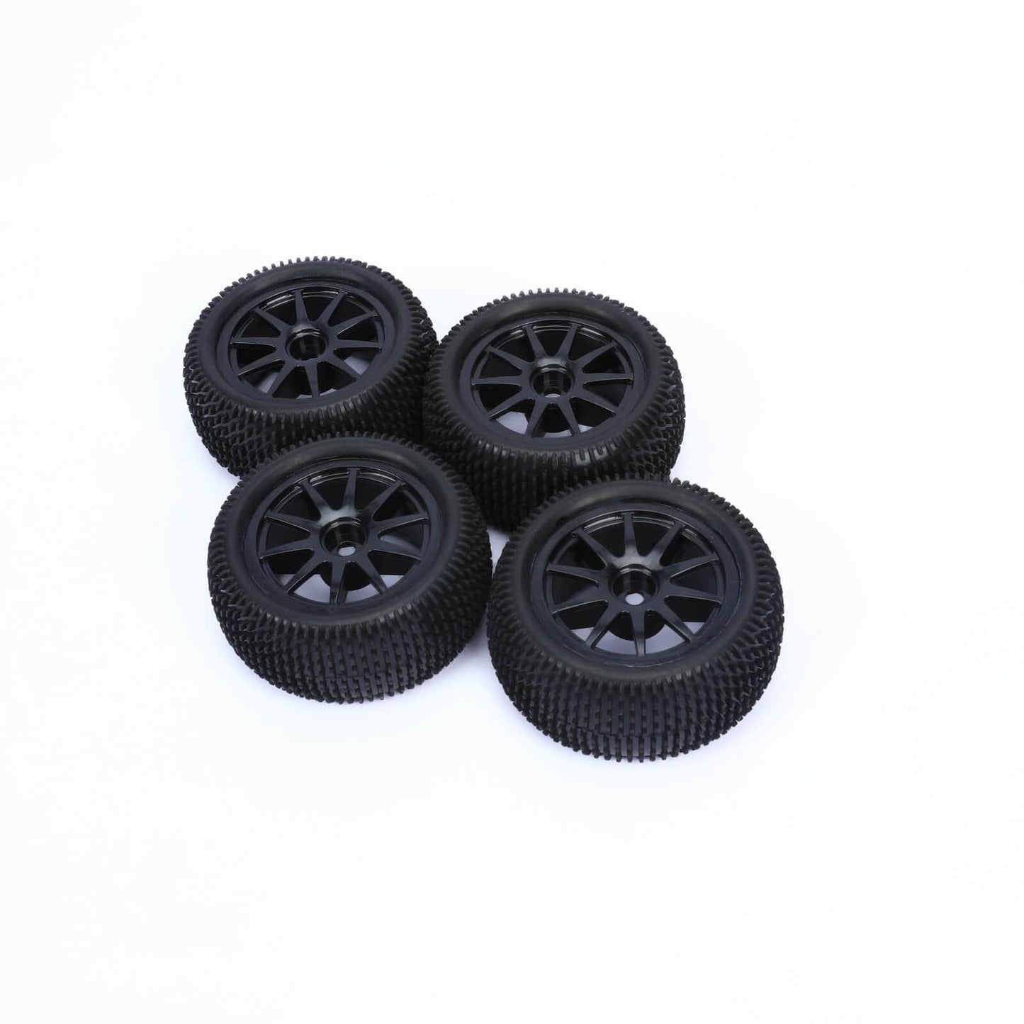 RCAWD Amazon RC Wheel & Tires RCAWD 2.05'' 82*40mm 1/16 Pre-glued RC off-road Buggy wheel Tires LG-009BL LG-010BL