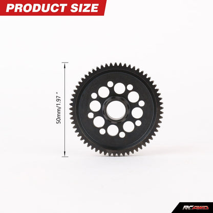 RCAWD ARRMA 1/10 Gorgon RCAWD ARRMA GORGON Steel 0.8Mod 61T Spur Gear Set with 15T 17T Pinion gear