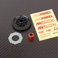 RCAWD ARRMA 1/10 Gorgon Spur Gear RCAWD ARRMA GORGON Steel 0.8Mod 61T Spur Gear Set with 15T 17T Pinion gear