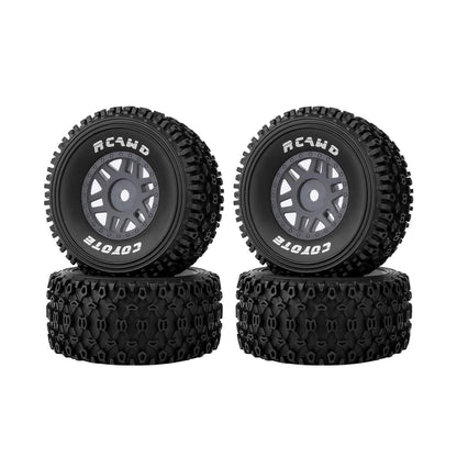 RCAWD ARRMA 1/16 MOJAVE GROM RCAWD ARRMA MOJAVE GROM All Terrain Adaptation Pre Glued Wheel Tires