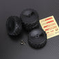 RCAWD Arrma 1/18 GROM Upgrade Parts C type RCAWD Arrma 1/18 GROM Nylon Wheel Tires Set for GRANITE MEGA Glued