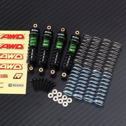 RCAWD Arrma 1/18 GROM Upgrade Parts Green RCAWD Arrma 1/18 GROM Upgrades 58mm Aluminum Shock Set