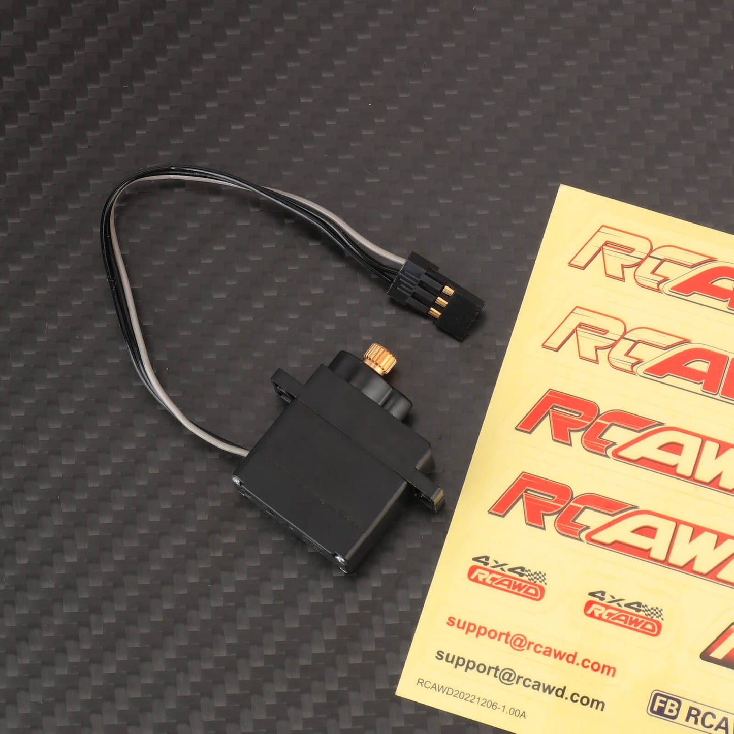 RCAWD Arrma 1/18 GROM Upgrade Parts Micro Metal Gear Servo RCAWD Arrma 1/18 GROM 1.2kg Micro Metal Gear Torque Digital Servo Motor