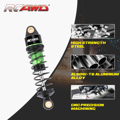 RCAWD Arrma 1/18 GROM Upgrade Parts RCAWD Arrma 1/18 GROM Upgrades 58mm Aluminum Shock Set