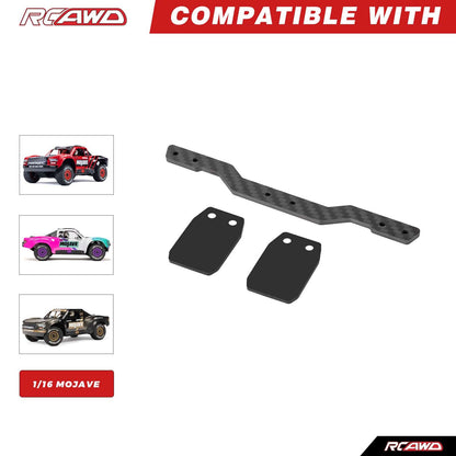 RCAWD Arrma 1/18 GROM Upgrade Parts Rear Mudguard Set RCAWD ARRMA 1/16 MOJAVE Rear Fender Mudguard Set
