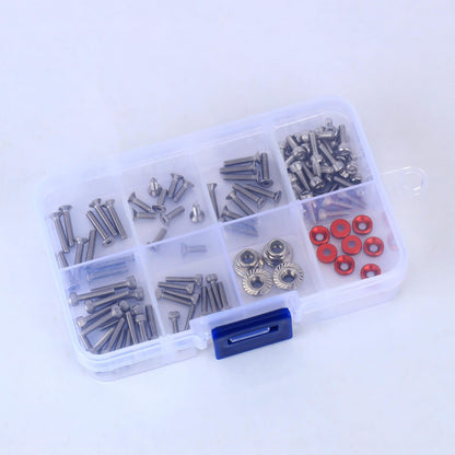 RCAWD Arrma 1/18 GROM Upgrade Parts Stainless Steel Upgrades RCAWD Arrma 1/18 GROM Screws Set - Stainless Steel Type