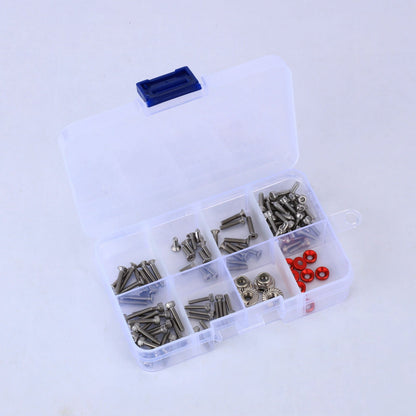 RCAWD Arrma 1/18 GROM Upgrade Parts Stainless Steel Upgrades RCAWD Arrma 1/18 GROM Screws Set - Stainless Steel Type