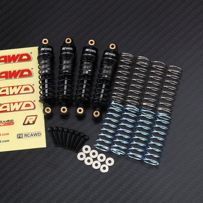 RCAWD Arrma 1/18 GROM Upgrade Parts Titanium RCAWD Arrma 1/18 GROM Upgrades 58mm Aluminum Shock Set