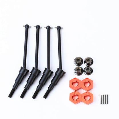 RCAWD Arrma 1/18 GROM Upgrade Parts with 5.5mm hex RCAWD Arrma 1/18 GROM Upgrades CVD Driveshaft & Hex Set