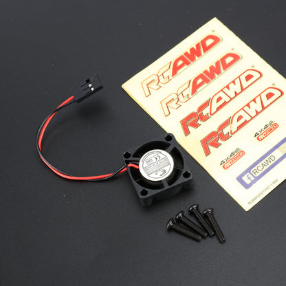 RCAWD Arrma 1/18 GROM Motor Cooling Fan 25*25MM - RCAWD