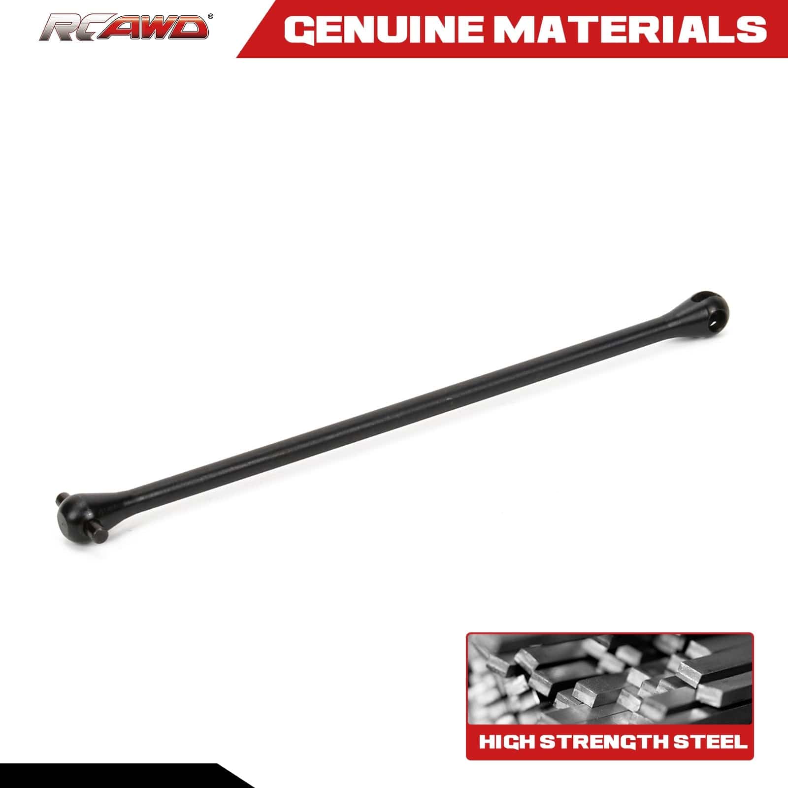 RCAWD Arrma 1/5 Kraton Outcast 8S Upgrades 148mm Front Center Driveshaft - RCAWD