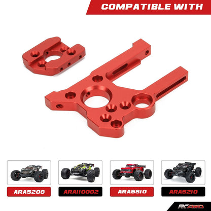 RCAWD Arrma 1/5 Kraton Outcast 8S Upgrades Aluminum Motor Mount & Motor Plate Set - RCAWD