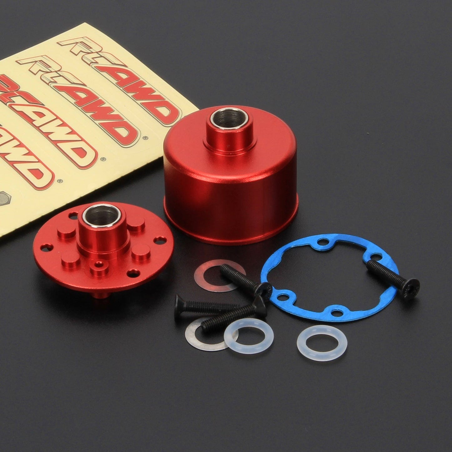 RCAWD ARRMA 3s 4s Diff case set Aluminum alloy ARA311154R - RCAWD