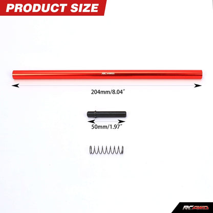 RCAWD Arrma 3S 4S upgrade parts center driveshaft 204mm 17g for vendetta senton typhom Infraction bigrock A - ARAC3955 - RCAWD