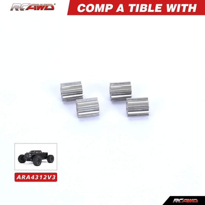 RCAWD ARRMA 3S ARAC4027S RCAWD ARRMA 3s Differential Planet Gear for Big Rock, Granite, Senton, Vorteks