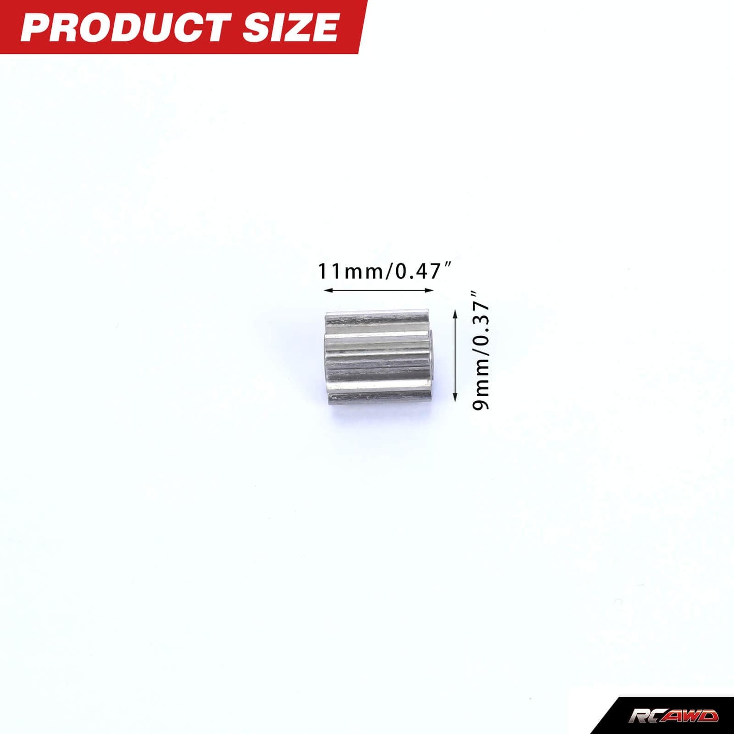 RCAWD ARRMA 3S ARAC4027S RCAWD ARRMA 3s Differential Planet Gear for Big Rock, Granite, Senton, Vorteks