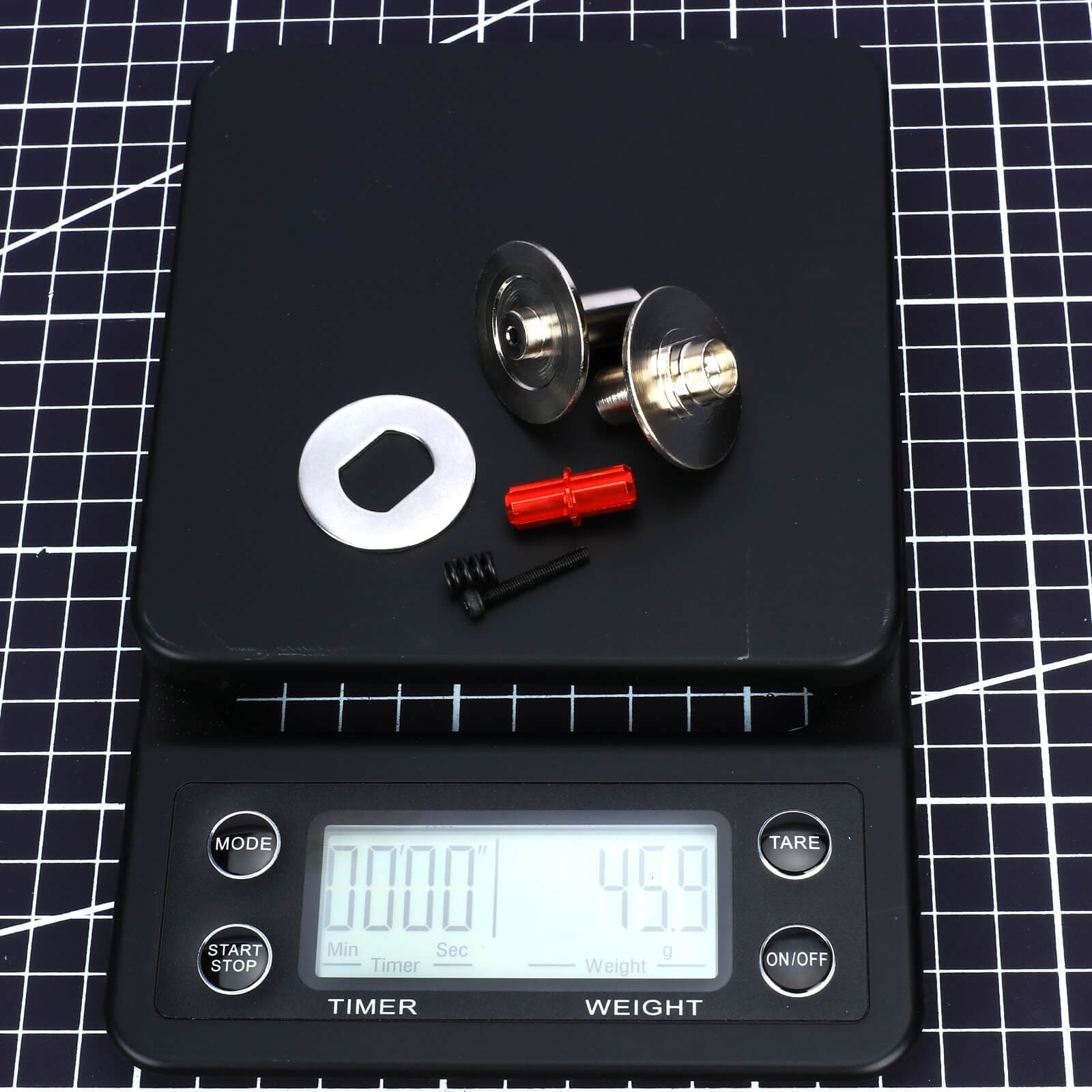 RCAWD ARRMA 3S D3-ARA310946S RCAWD Arrma 3s Upgrades #45 Steel Slipper Plate & Hub Set