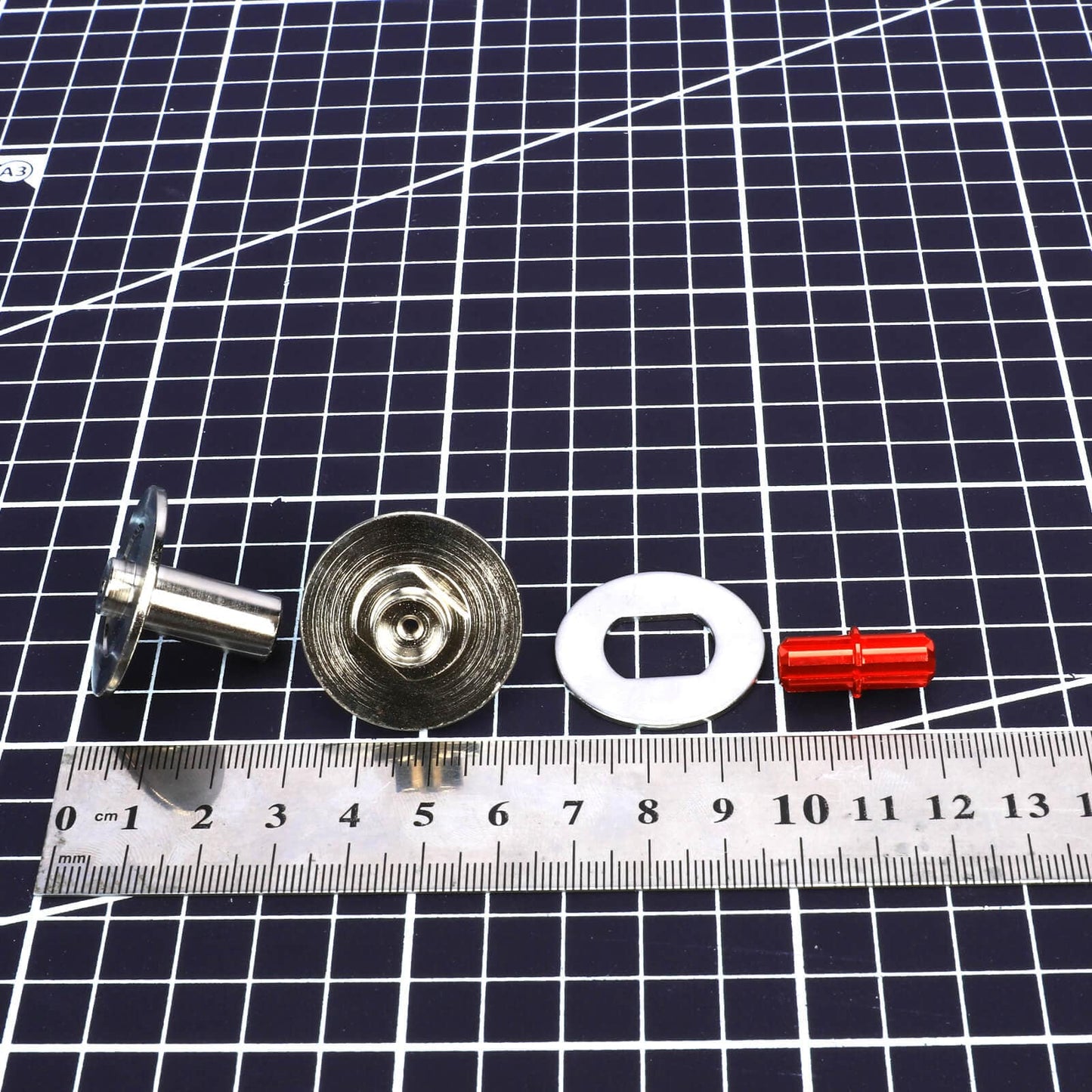 RCAWD ARRMA 3S D3-ARA310946S RCAWD Arrma 3s Upgrades #45 Steel Slipper Plate & Hub Set