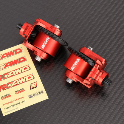 RCAWD ARRMA 3S Front Rear Diff Boost Box RCAWD Arrma 34T/13T Chrome steel Front Rear Diff Boost Box