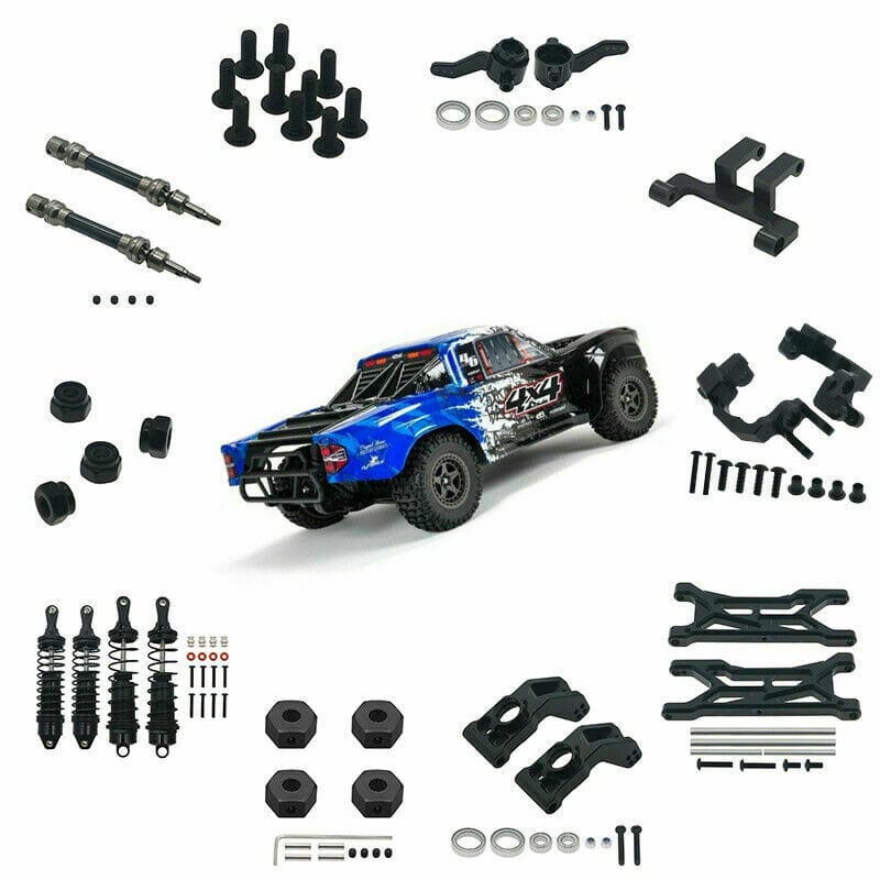 RCAWD Arrma 3S Grantite Senton Vorteks Big rock BLX Aluminum Upgrades Parts Combination Black - RCAWD