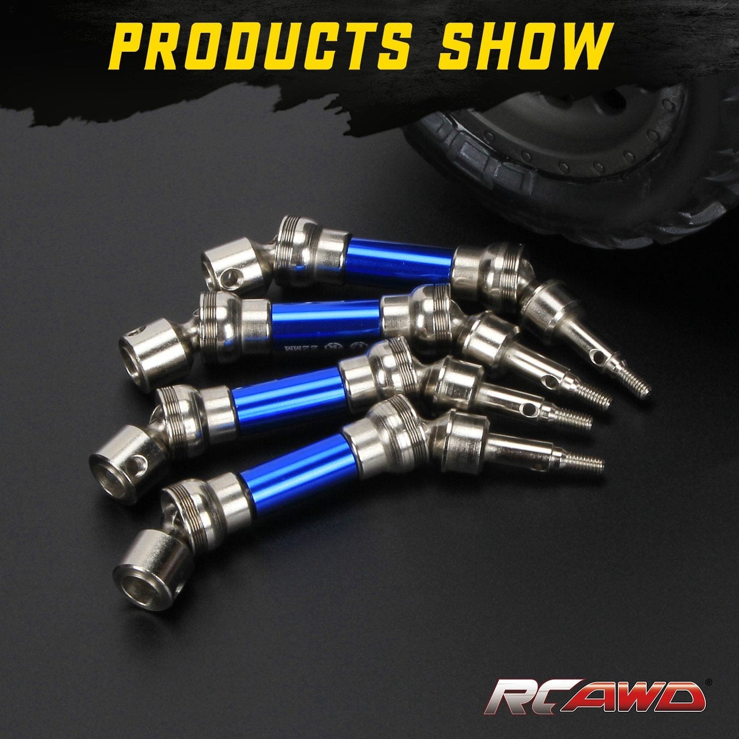 RCAWD ARRMA 3S Navy Blue RCAWD ARRMA 3s Vendetta Infraction CVD Drive Shaft ARA310992