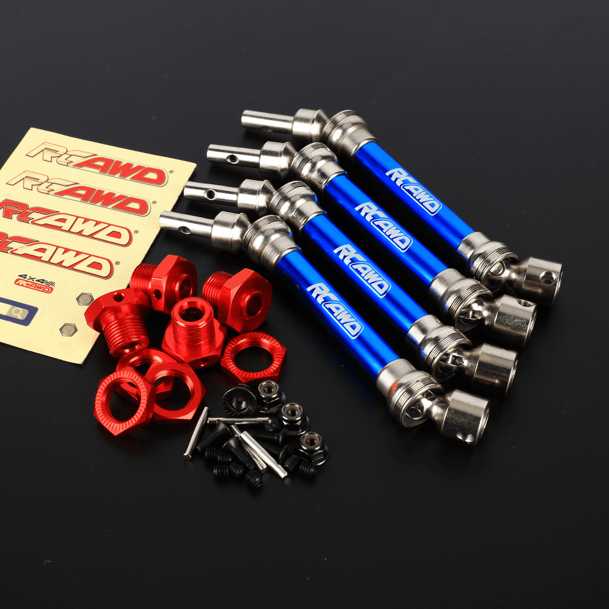 RCAWD ARRMA 3S Navy Blue RCAWD Arrma Typhon 3S CVDs Drive Shaft ARA310905