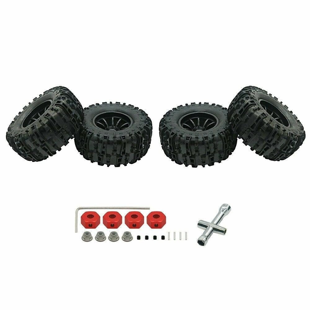 RCAWD ARRMA 3S RCAWD 78*55mm Wheel Tires 4pcs for Arrma Typhon 3S Outcast Kraton 4S RC Car