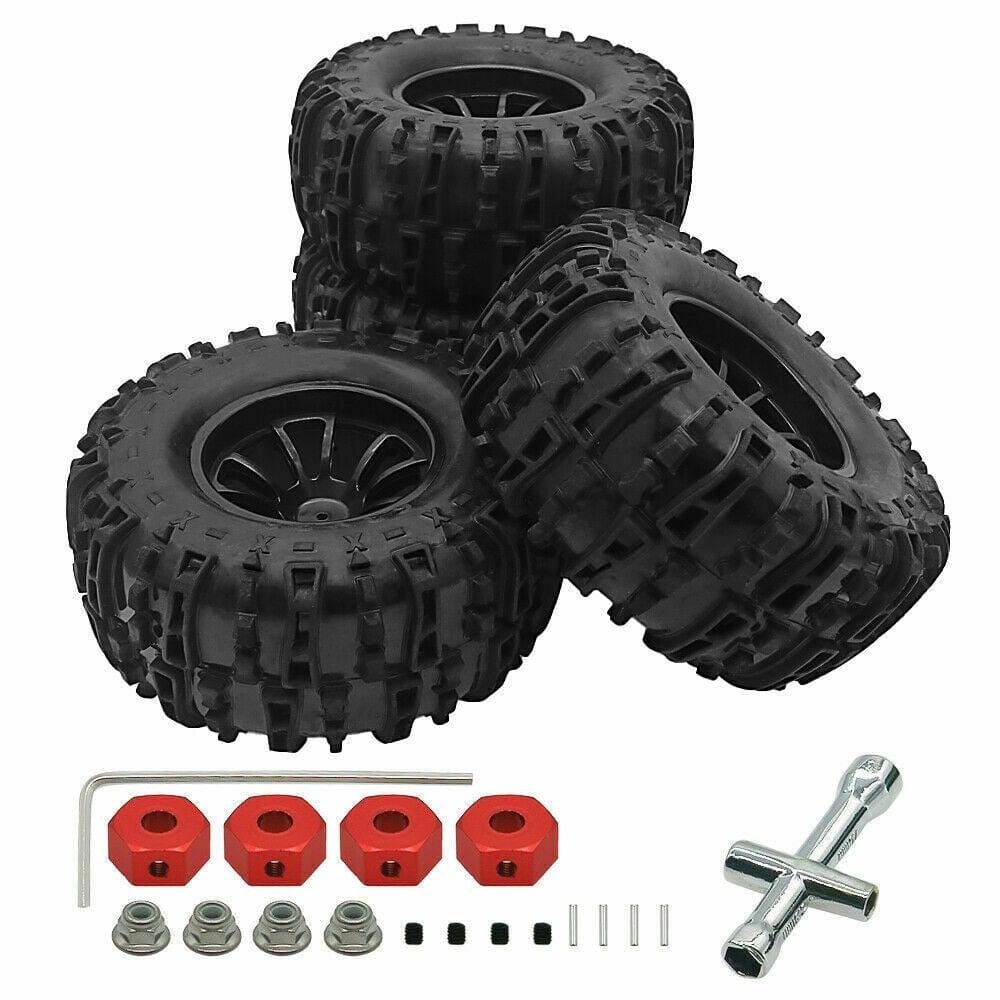 RCAWD ARRMA 3S RCAWD 78*55mm Wheel Tires 4pcs for Arrma Typhon 3S Outcast Kraton 4S RC Car