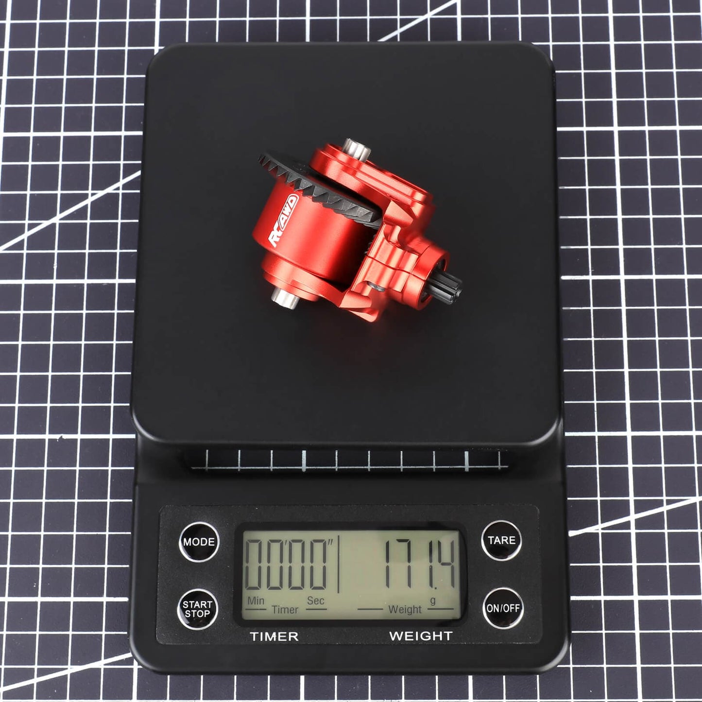 RCAWD ARRMA 3S RCAWD Arrma 34T/14T Steel Front Rear Helical Gears Differential Assemblies Set