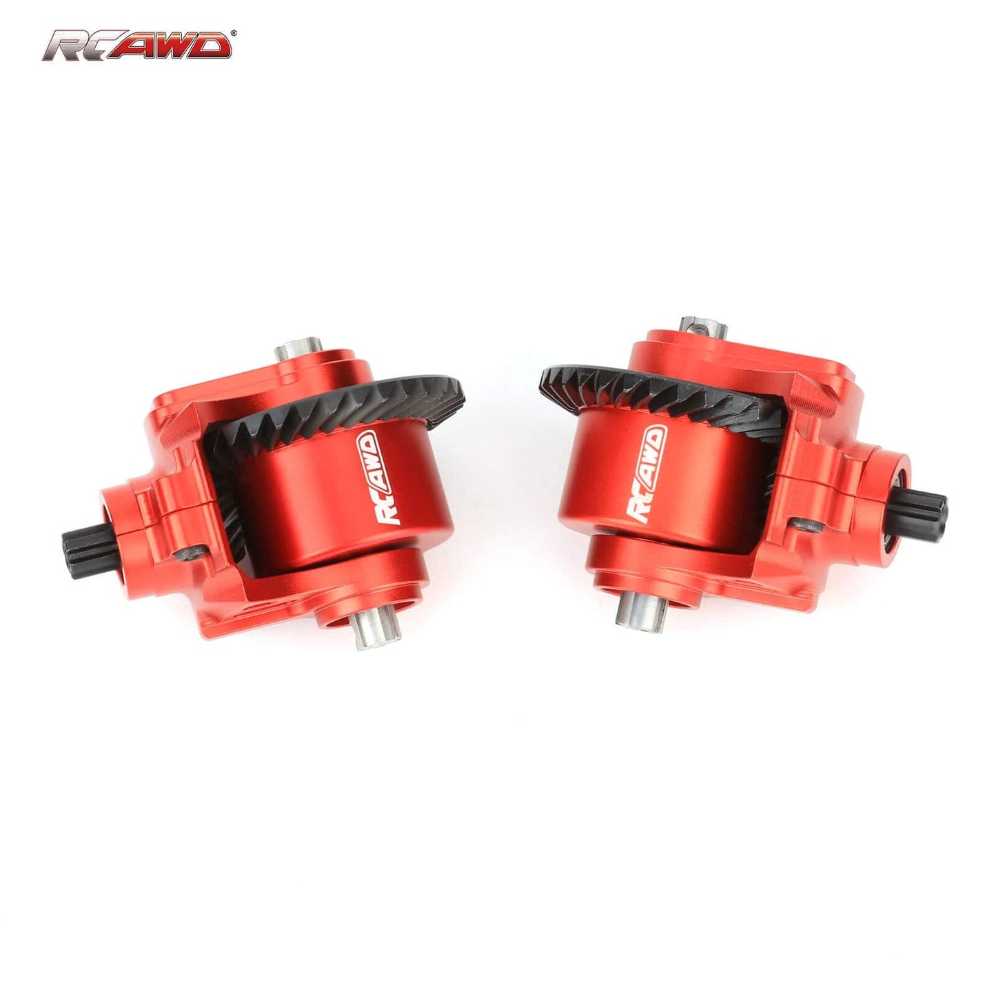 RCAWD ARRMA 3S RCAWD Arrma 34T/14T Steel Front Rear Helical Gears Differential Assemblies Set