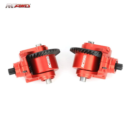 RCAWD ARRMA 3S RCAWD Arrma 34T/14T Steel Front Rear Helical Gears Differential Assemblies Set