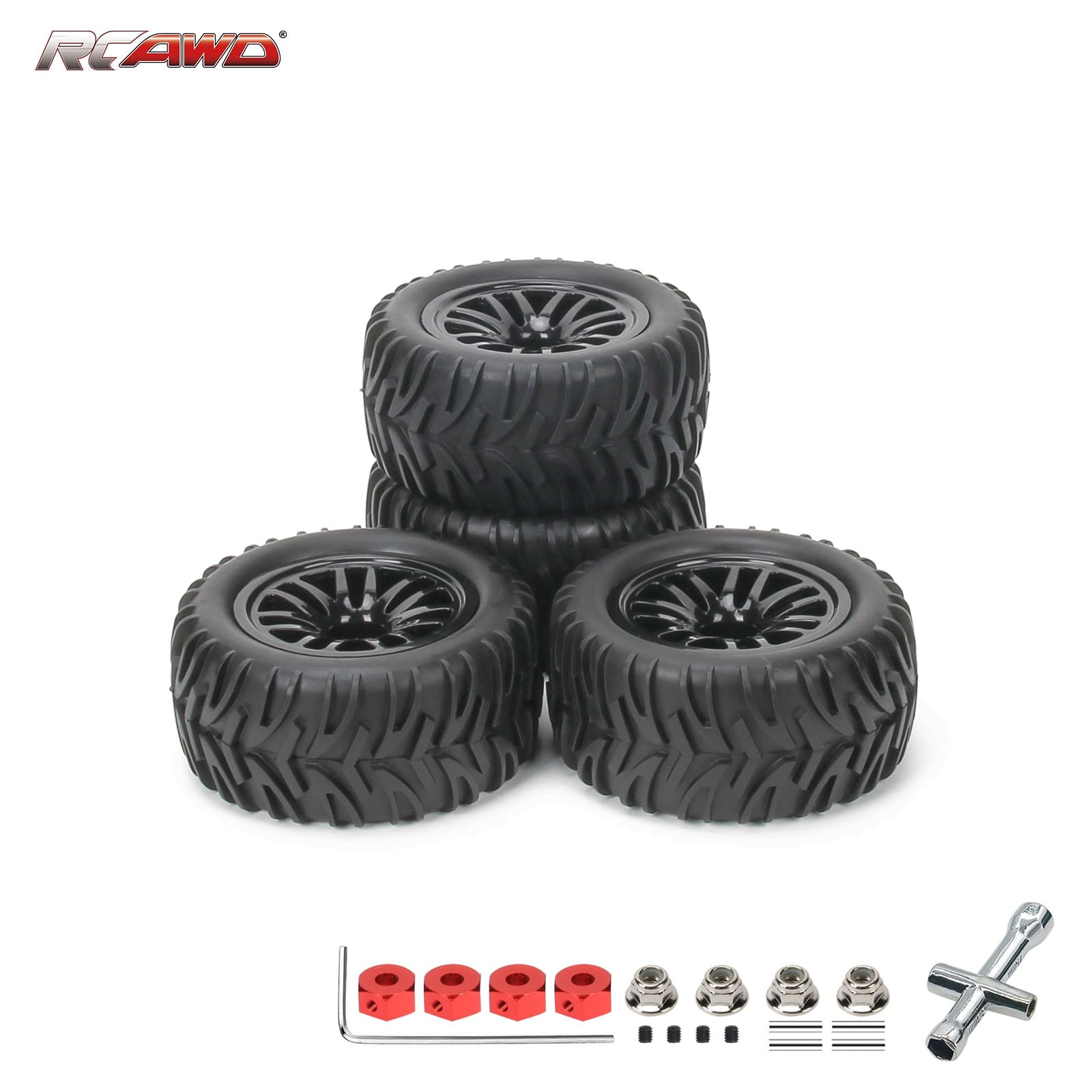 RCAWD ARRMA 3S RCAWD Arrma 3S 4S Wheels and Tires for Granite Vorteks Senton Big Rock