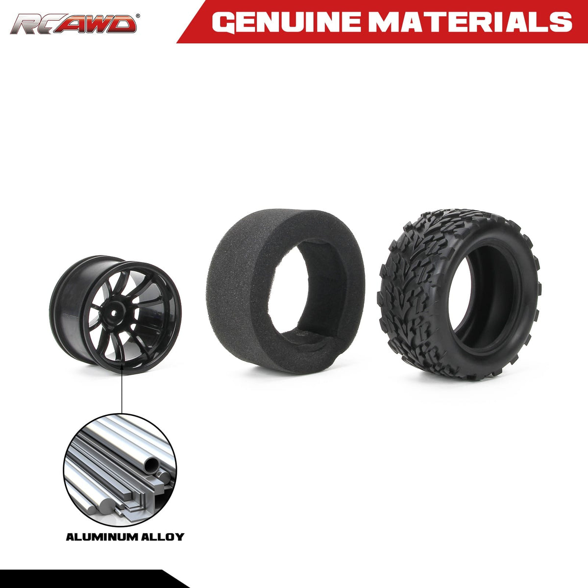 RCAWD ARRMA 3S RCAWD Arrma 3S 4S Wheels and Tires for Granite Vorteks Senton Big Rock