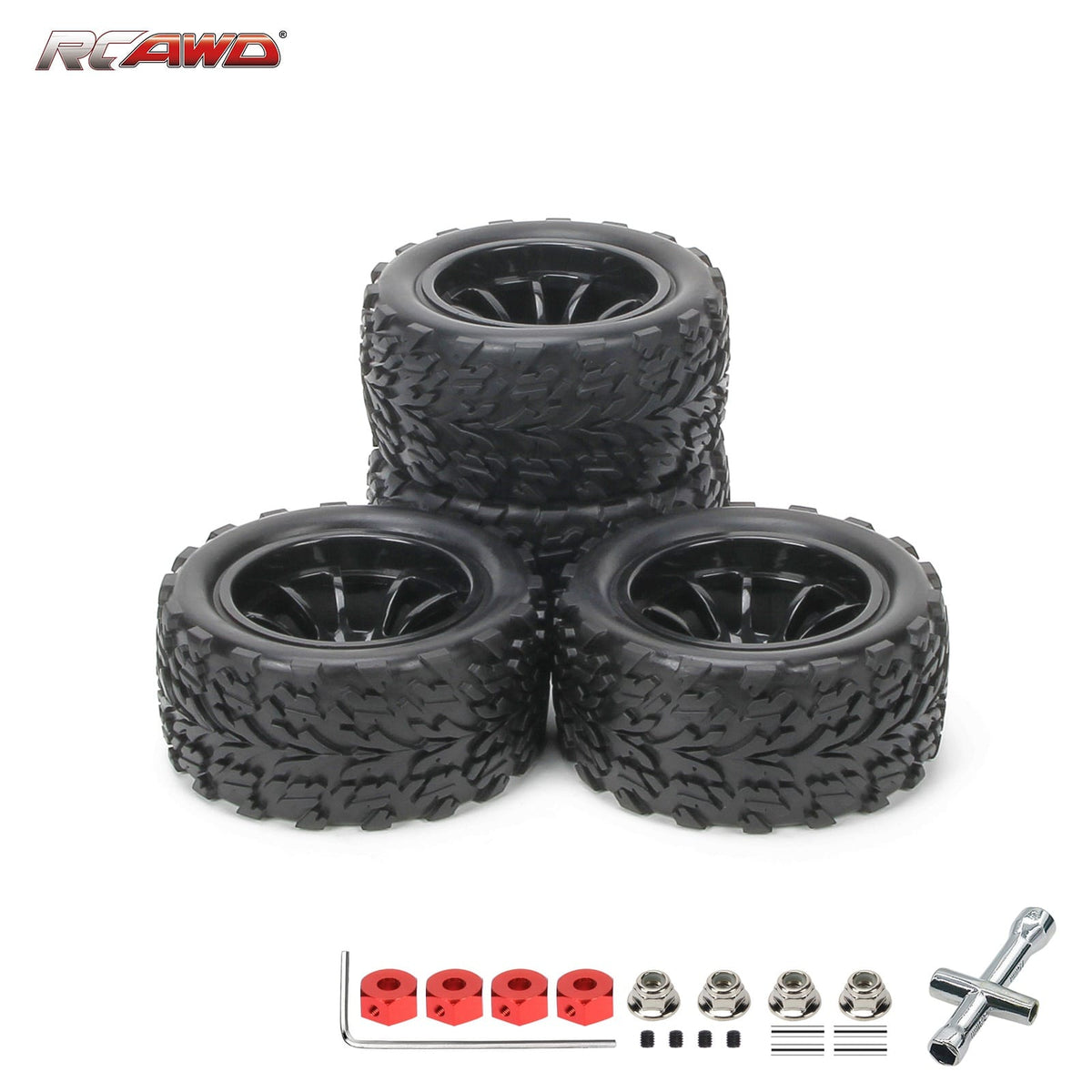 RCAWD ARRMA 3S RCAWD Arrma 3S 4S Wheels and Tires for Granite Vorteks Senton Big Rock