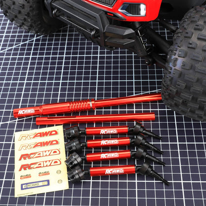 RCAWD ARRMA 3S RCAWD Arrma 3S Center Driveshaft & Composite Slider Driveshaft Set for Granite VORTEKS
