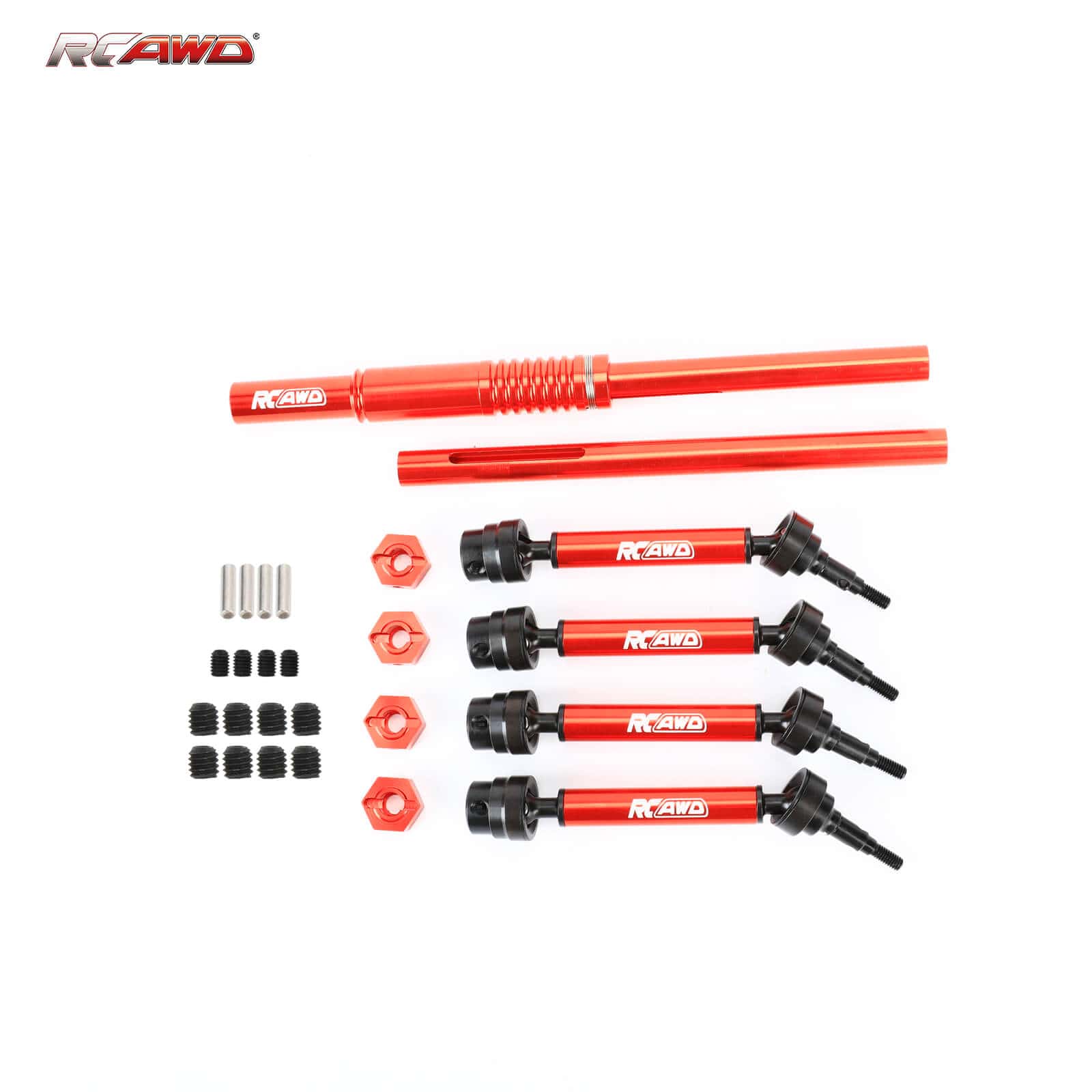 RCAWD ARRMA 3S RCAWD Arrma 3S Center Driveshaft & Composite Slider Driveshaft Set for Granite VORTEKS