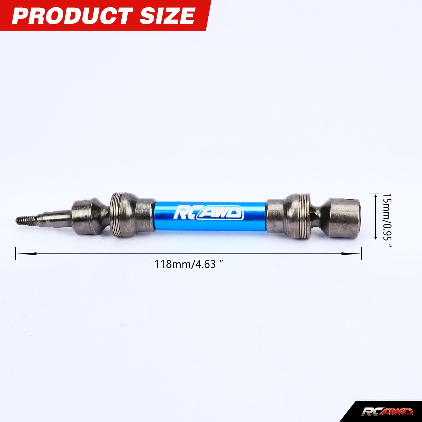 RCAWD ARRMA 3S RCAWD ARRMA 3S Drive Shaft for 1/10 Vorteks Senton Granite Bigrock ARAC4041  AR310780