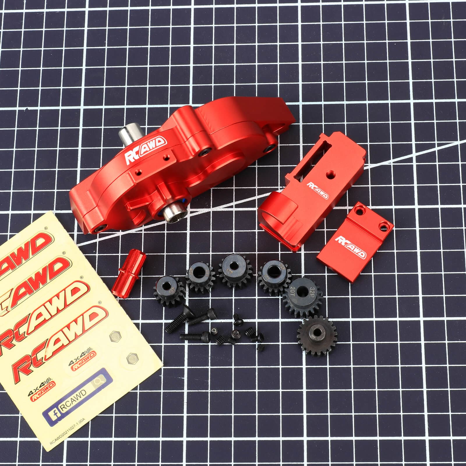 RCAWD ARRMA 3S RCAWD Arrma 3S Power Module & Metal Slipper Set for Vorteks Senton Granite